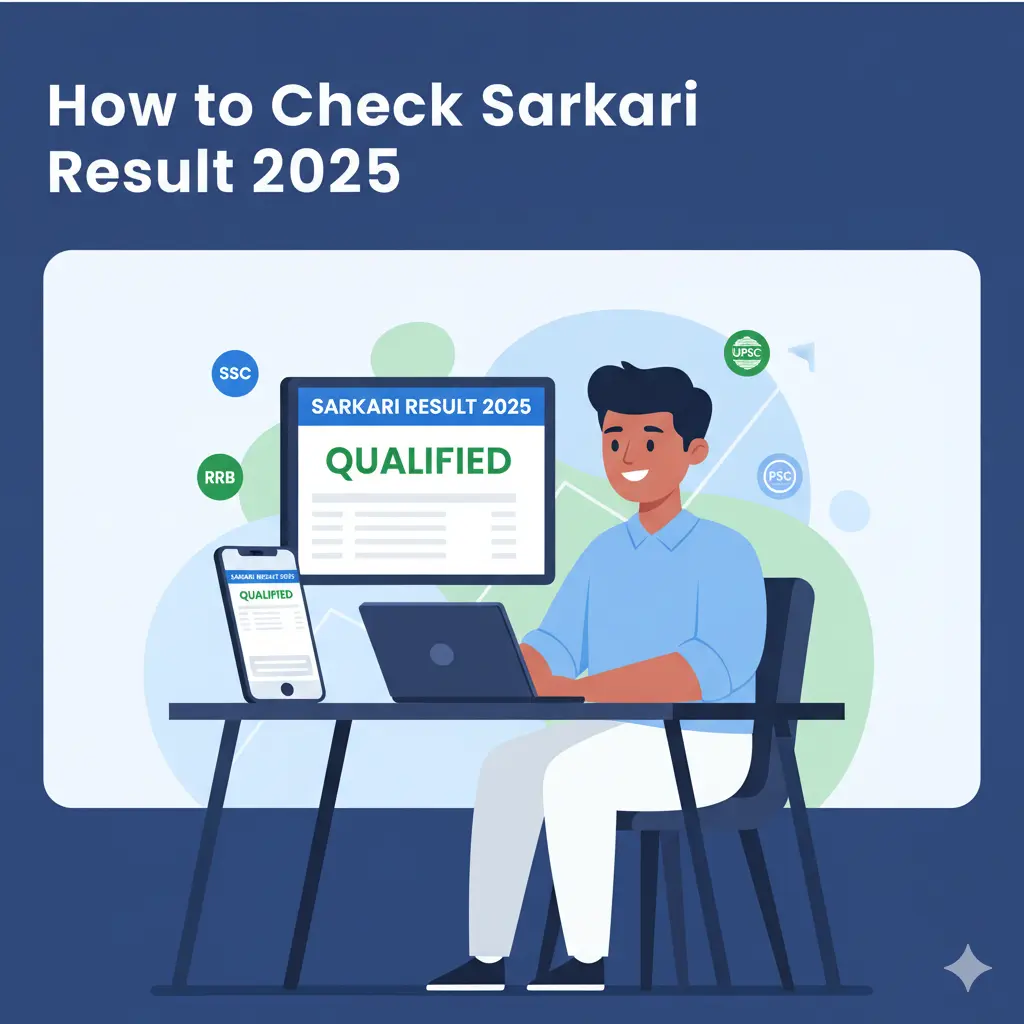 Blog How to Check Sarkari Result 2025 - SarkariMerit
